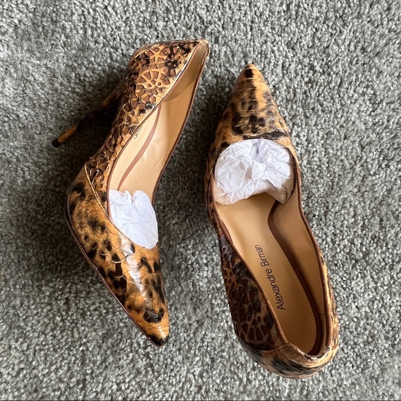 Alexandre Birman Heels with Cheetah Print Women’s 6.5 - Picture 7 of 8